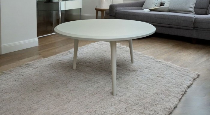 میزجلو مبلی گرد 80*80