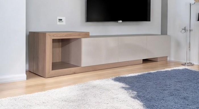 میز تلویزیون دوتکه مدل DIBA