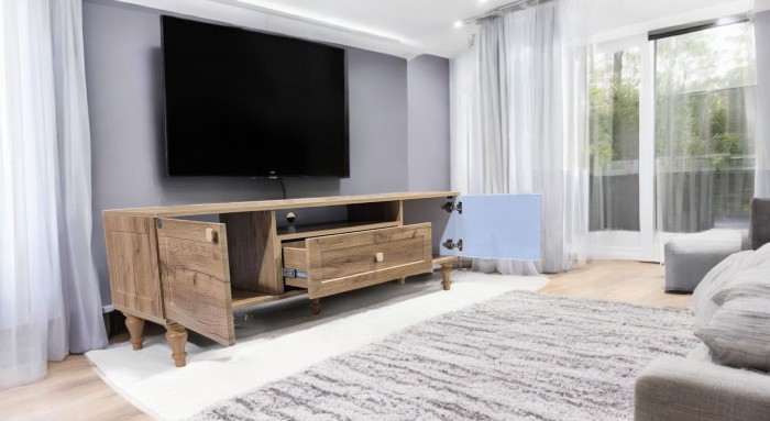 میز تلویزیون طرح چوب مدل RAMONA میز تلویزیون طرح چوب مدل RAMONA