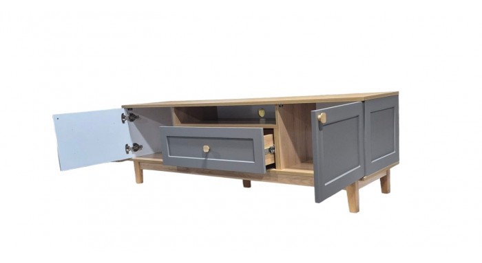 میز تلویزیون دو رنگ مدل Ramona