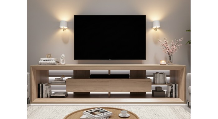 میز تلویزیون طرح MT دو کشو