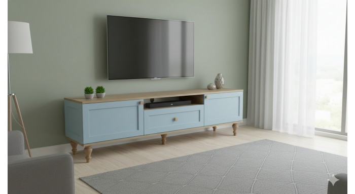 میز تلویزیون دو رنگ مدل Ramona میز تلویزیون دو رنگ مدل Ramona