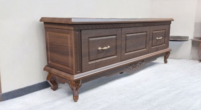 میزتلویزیون کلاسیک ارتفاع بلند کمد دار 