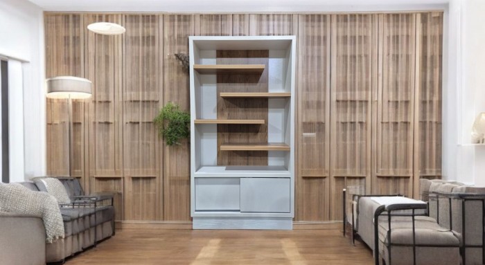 کتابخانه مدرن دورنگ