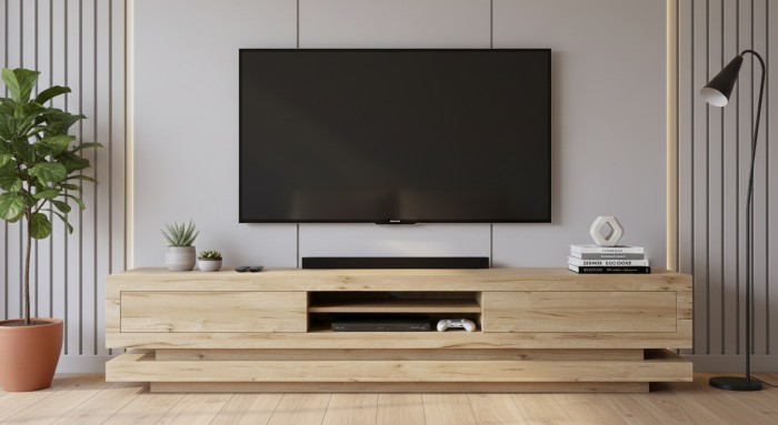 میز تلویزیون بزرگ مدل رایا 240 سانتی متر