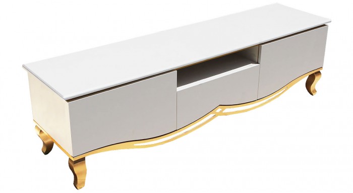 میز TV با قاب طلایی - مدل SI-NEW